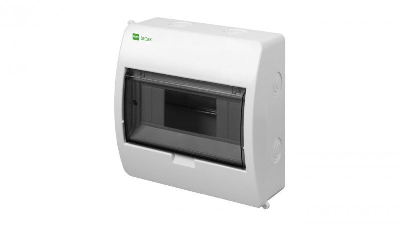 Rozdzielnica modułowa 1x8 natynkowa IP40 RN-nt 1/8 N+PE Elegant 2402-01