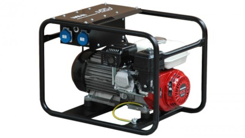 Agregat prądotwórczy 1-fazowy asynchron 2,7kW 11,7A IP54 Honda GX200 FH 3541