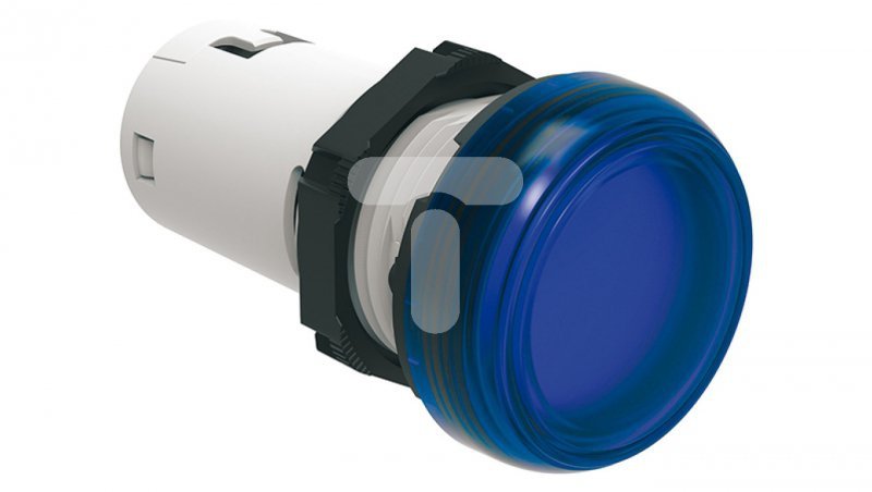 Lampka sygnalizacyjna LED jednoczęściowa niebieska 24V AC/DC LPMLB6
