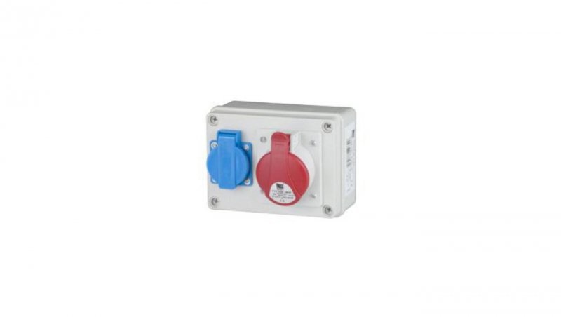 Rozdzielnica stacjonarna R-BOX 150 1x32A/5P 1x250V IP44 B.1090