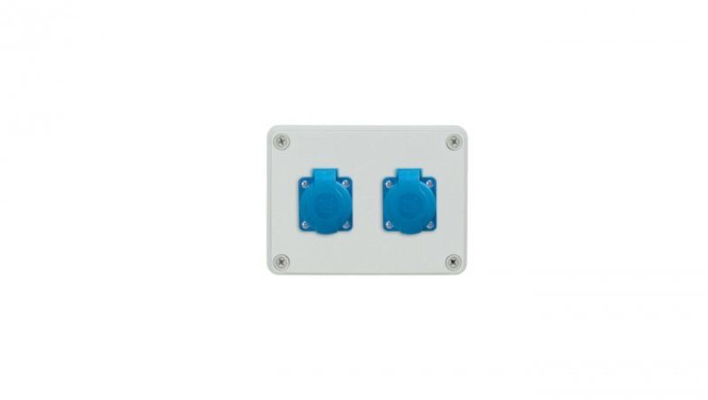 Rozdzielnica stacjonarna R-BOX 150 2x250V IP44 B.1601