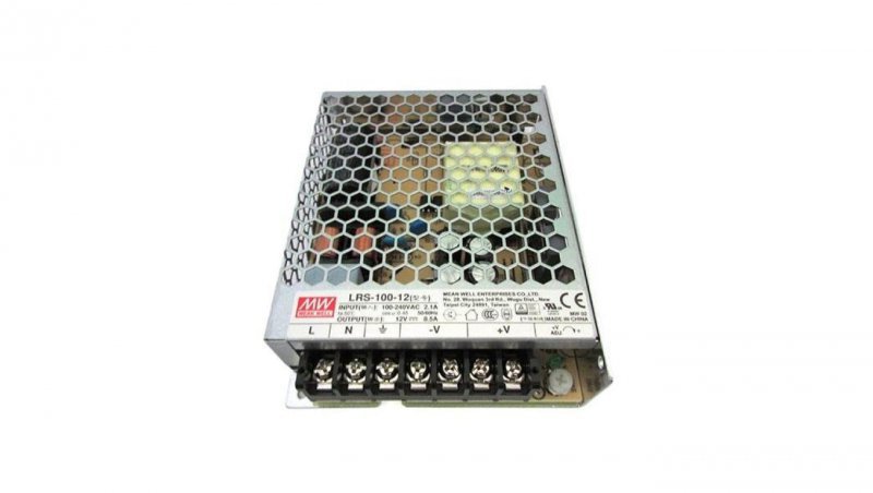 Zasilacz led Mean Well LRS-100-12 100W 12V ip20