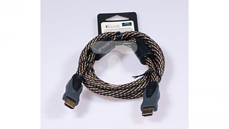 Kabel HDMI High Speed with Ethernet CCS 5m w oplocie LB0046
