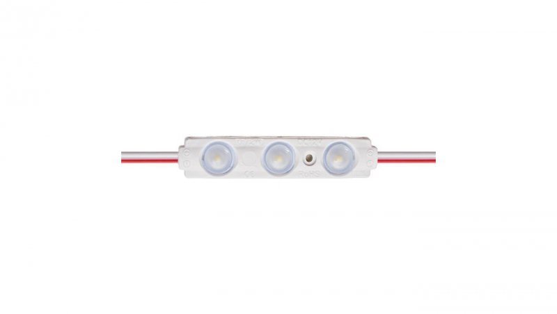 Moduł 160st 3 led smd 2835 0,72W 4000K neutralny 12VDC 65lm