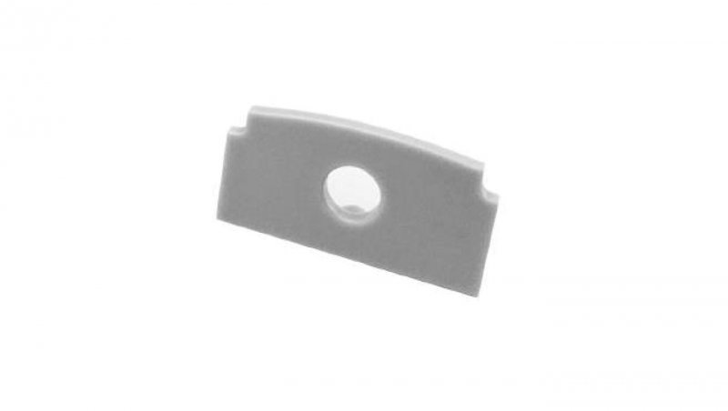 Zaślepka MiniLUX LINE srebrna 1szt / end cap