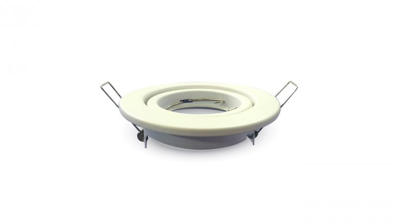 Oprawa LED VT-7227 GU10/GU5.3 Okrągła Biała 3469