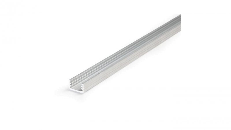 Profil led SLIM8 1m surowy aluminiowy wąski (C2) 89020000