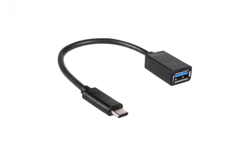 Kabel USB 3.0 AF - Type C 0,15m OTG Maclean MCTV-843