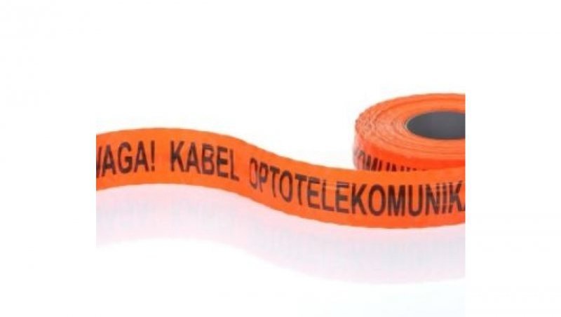 Folia kablowa pomarańczowa 10cm TO-Tkt/10 L500 /500m/