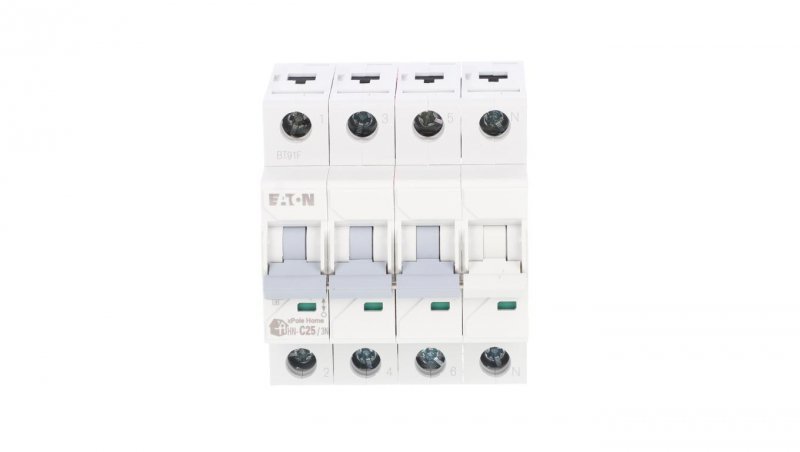 Wyłącznik nadprądowy 3P+N C 25A 6kA AC xPole Home HN-C25/3N 194913