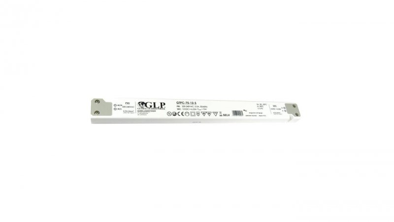 GLP Zasilacz LED GTPC-75-12-S 75W 12V DC 6,25A meblowy