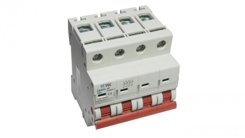 Rozłącznik izolacyjny 4P 63A LC-Tec plus EBS9G