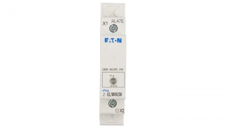 Lampka modułowa biała 110-240V AC/DC Z-EL/WH230 107494