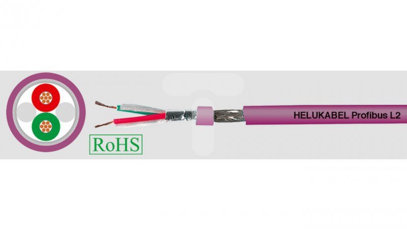 Przewód PROFIBUS L2 1x2x0,64 wewnetrzny fioletowy 81448 /bębnowy/