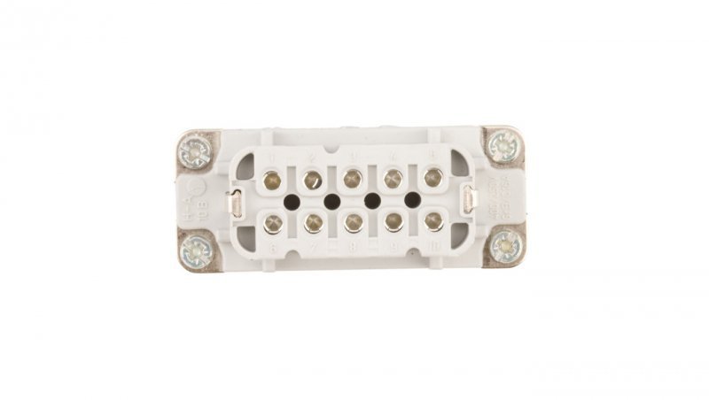 Wkład złącza 10P+PE żeński 16A 250V EPIC H-A 10 BS 10441100