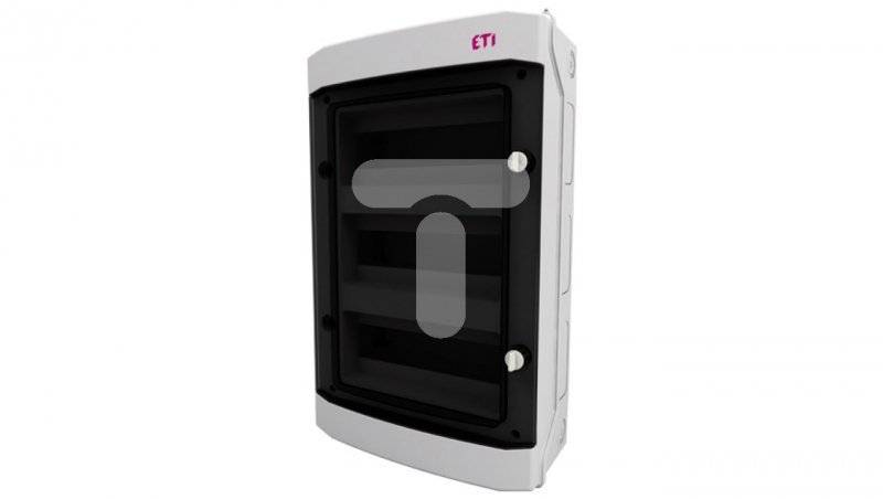 Rozdzielnica modułowa PV 3x12 natynkowa /transparentna/ UV 1500V DC IP65 ECH-36PT-s DIDO 001101080