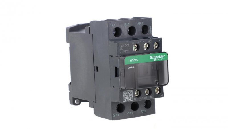 Stycznik mocy 32A 3P 24V DC 1Z 1R LC1D32BL