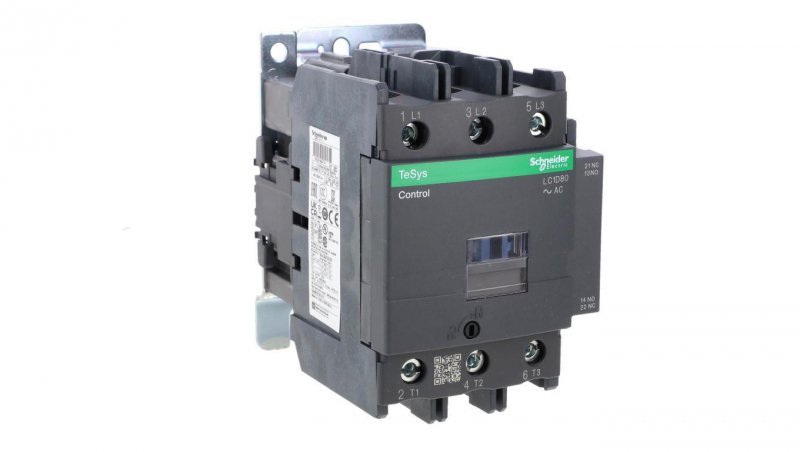 Stycznik mocy 80A 3P 48V AC 1Z 1R LC1D80E7