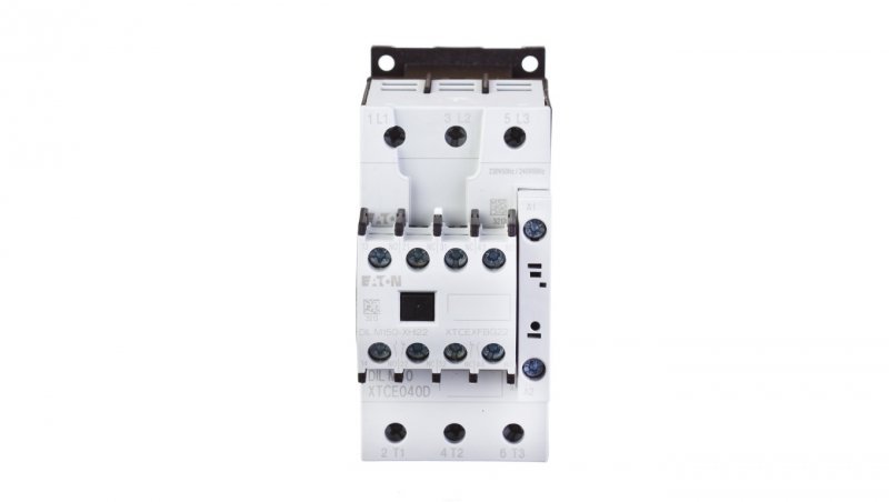 Stycznik mocy 40A 3P 230V AC 2Z 2R DILM40-22(230V50HZ,240V60HZ) 277798