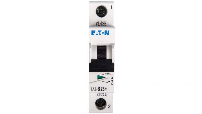 Wyłącznik nadprądowy 1P B 25A 15kA AC FAZ B25/1 278537