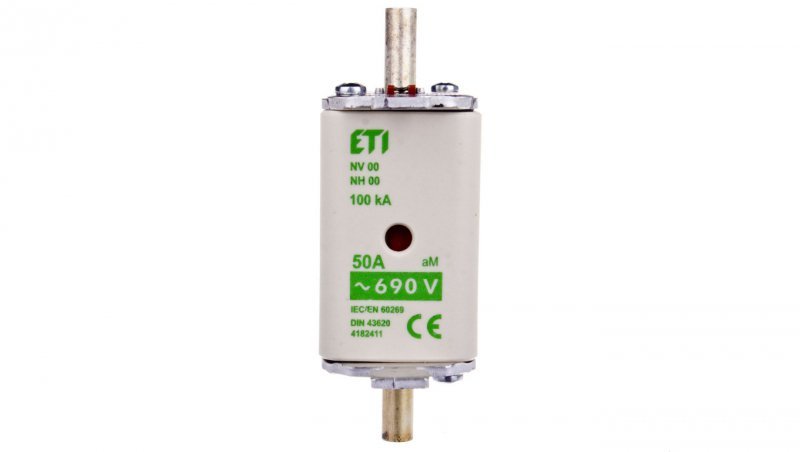 Wkładka bezpiecznikowa KOMBI NH00 50A aM 690V WT-00 004182411