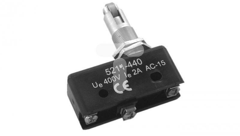 Wyłącznik krańcowy miniaturowy 1R 1Z tworzywo popychacz z rolką W0-5211-440