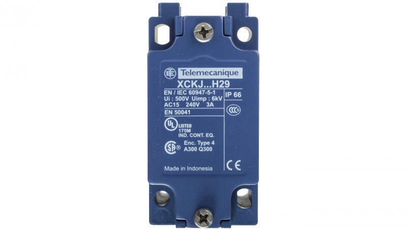 Korpus łącznika krańcowego 1R 1Z migowy metal ZCKJ1H29