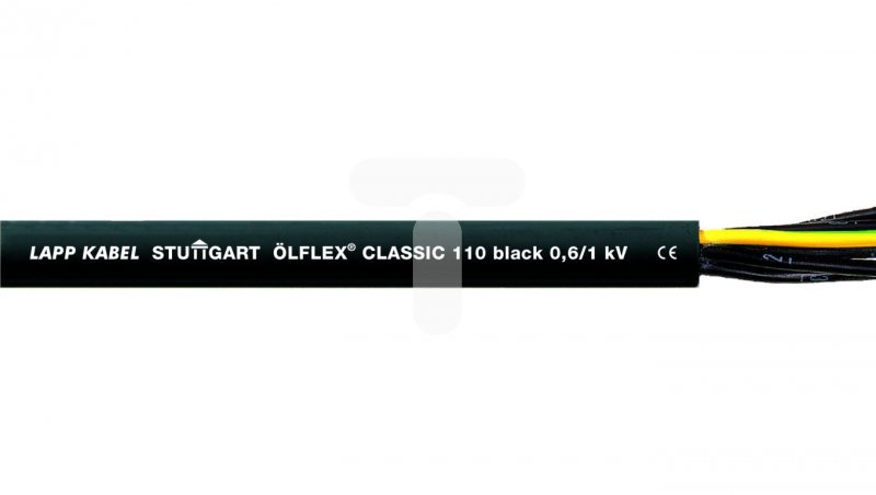 Przewód sterowniczy OLFLEX CLASSIC 110 Black 0,6/1kV 18G0,75 1120251 /bębnowy/