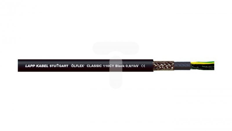 Przewód sterowniczy OLFLEX CLASSIC 110 CY Black 0,6/1kV 2x1 1121266 /bębnowy/