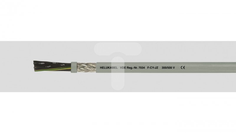 Przewód sterowniczy F-CY-JZ 3G0,75 300/500V 16345 /bębnowy/