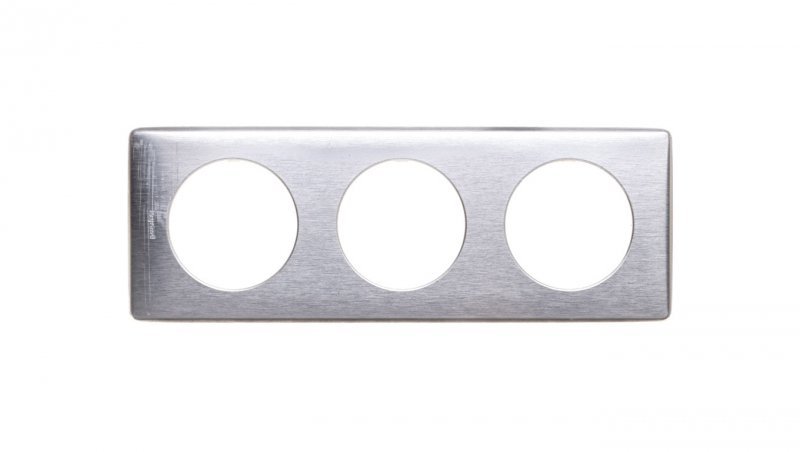 CELIANE Ramka potrójna uniwersalna aluminium anodowane 068923
