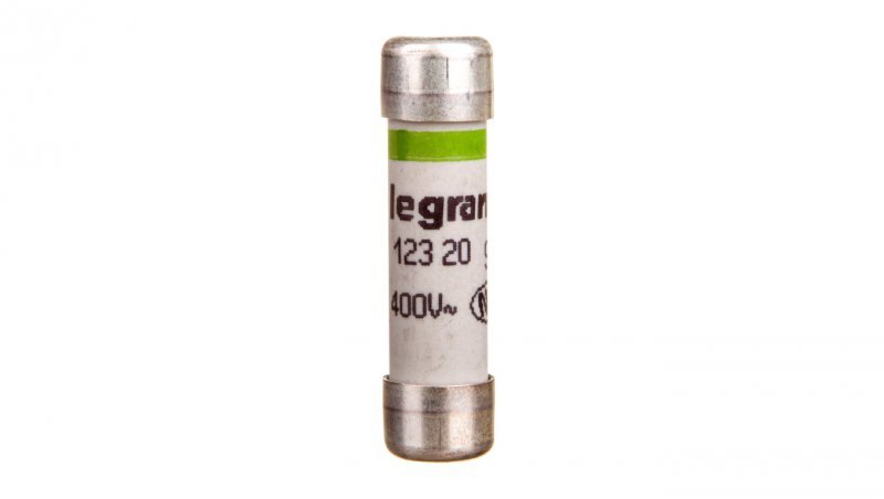 Wkładka bezpiecznikowa cylindryczna 8,5x31,5mm 20A gG 400V 012320