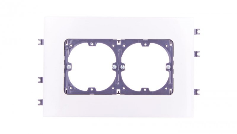 Uchwyt osprzętu 2x fi60 pokrywa 130mm 010924