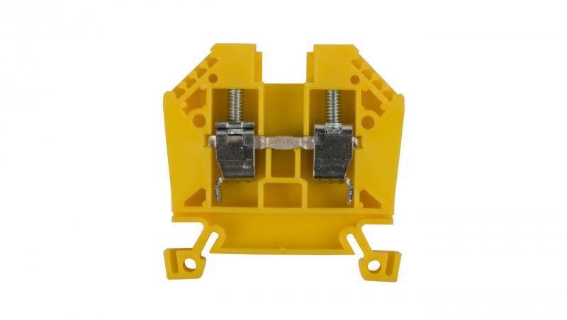Złączka szynowa 2-przewodowa 10mm2 żółta EURO 10/35 43402N