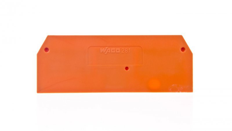 Ścianka końcowa pomarańczowa 281-326 /25szt./