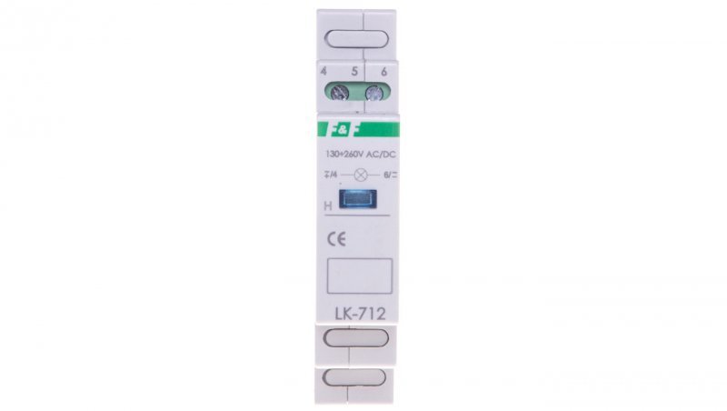 Lampka modułowa niebieski LK-712B-130-260V