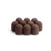 Kapturki do pedicure 16 mm gradacja 120 10 szt AlleMed Brązowy Brown