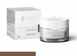 Henna pudrowa do brwi Noble Brow - Light Brown