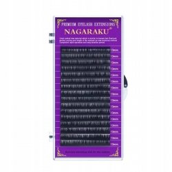 Rzęsy Nagaraku Mink C 0,07 11 mm 16 pasków czarne