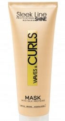 Maska do włosów Sleek Line Waves & Curls 250 ml Stapiz 
