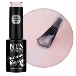 Baza średnio elastyczna kauczukowa Gummy Base 2in1 Ntn Premium Sandstorm HEMA i Di-HEMA free 5g Nr 4