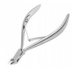 Cążki profesjonalne Lexwo do skórek srebrne silver 103-3 mm