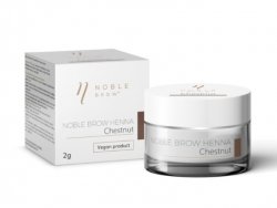 Henna pudrowa do brwi Noble Brow - Chestnut