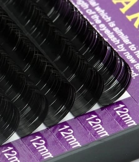 Rzęsy Nagaraku Mink C 0,1 mm x 10 mm 16 pasków czarne