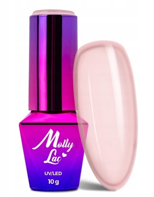 Lakier hybrydowy MollyLac French Pink 10ml Nr 22