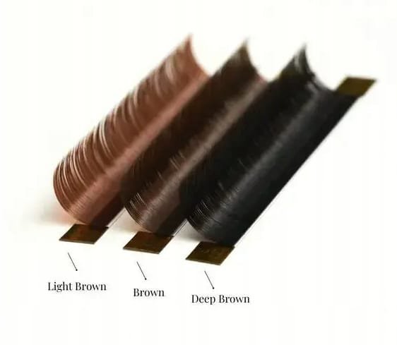 Rzęsy Noble Lashes Wave Brown C 0,07 14mm Deep Brown