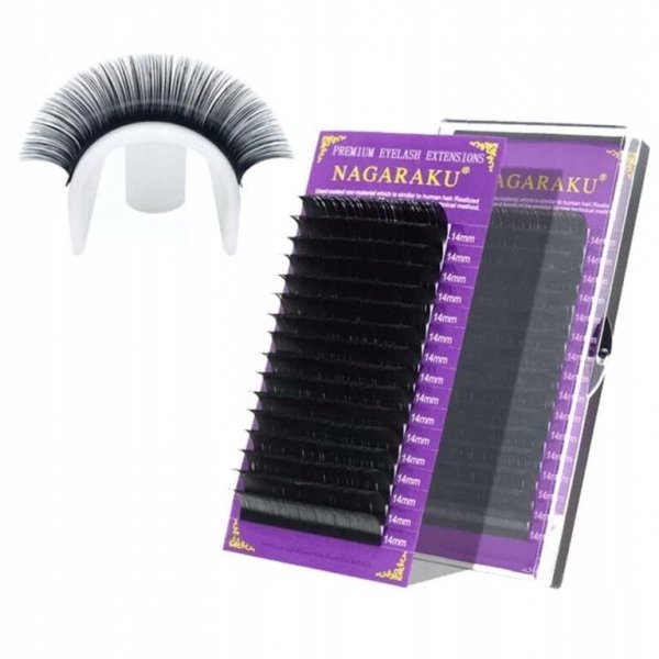 Rzęsy NAGARAKU Premium Mink D 0,07 13mm 16 pasków