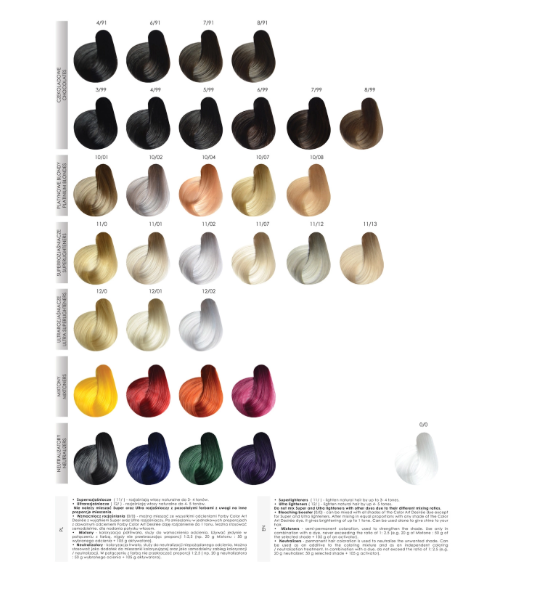 Color Art Desiree Farba do włosów 8,31 Popielato złocisty jasny blond - 100ml