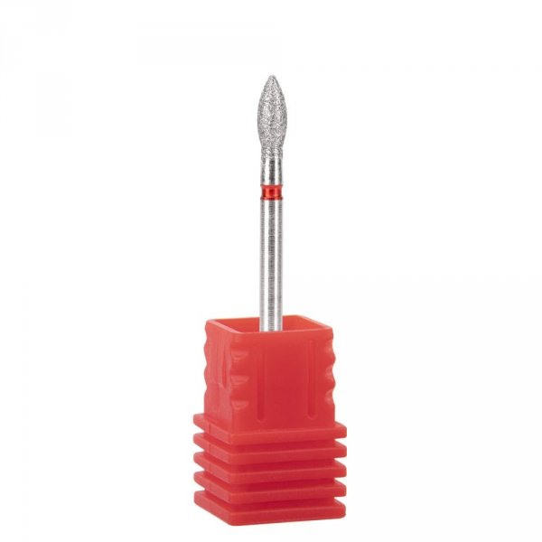 FREZ DIAMENTOWY ŁEZKA DO SKÓREK, AKRYLU, ŻELU, HYBRYD