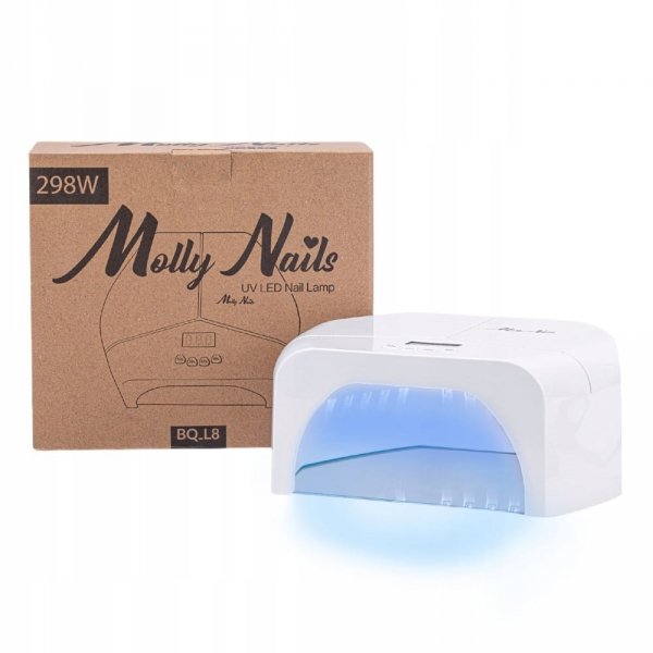 Lampa LED+UV Molly Nails BQ-L8 298 W biały